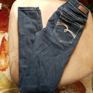 Dark Denim Skinny Jean's Jegging